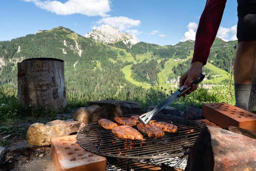 Vila Gemuetliche Huette In Den Bergen Sonnenalpe Nassfeld Exteriér fotografie