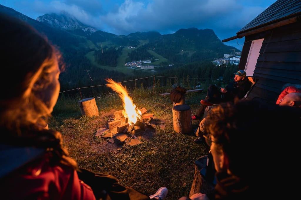 Vila Gemuetliche Huette In Den Bergen Sonnenalpe Nassfeld Exteriér fotografie