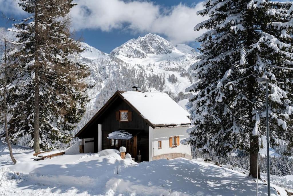 Vila Gemuetliche Huette In Den Bergen Sonnenalpe Nassfeld Exteriér fotografie